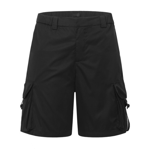 Prada Logo Plaque Shorts