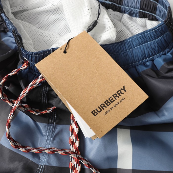 Burberry Checked Swim Shorts