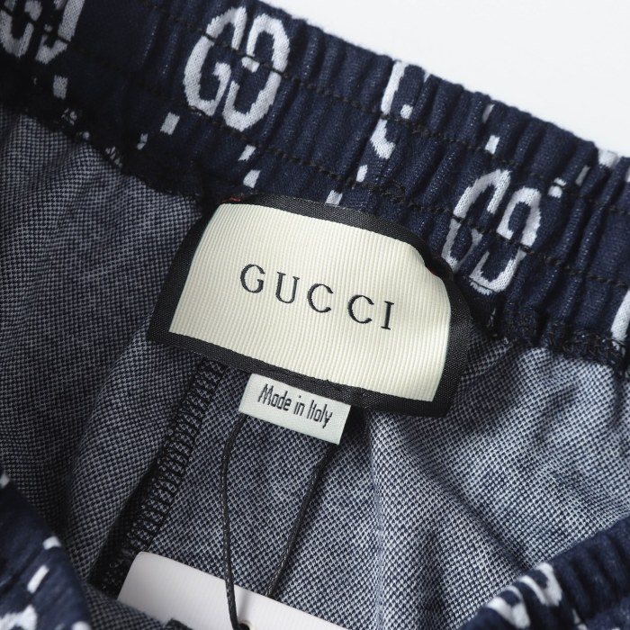GUCCI GG Jacquard Jersey Cotton Jogging Shorts