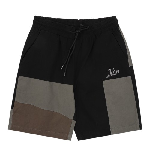 Dior Patchwork Logo Embroidered Shorts