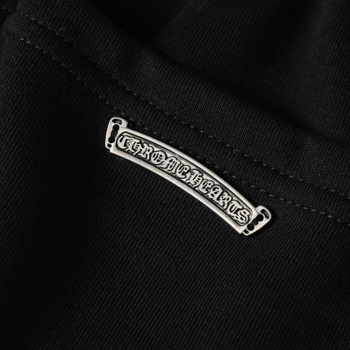 Chrome Hearts Y NOT Cross-Patched Sweat Shorts