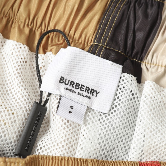 Burberry Checked Swim Shorts