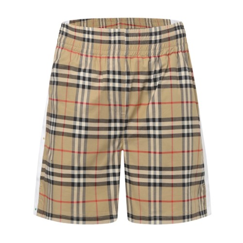 Burberry Check Shorts in Sand - Men
