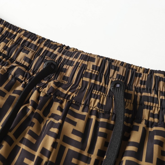 Fendi Swim Shorts Technical fabric Black