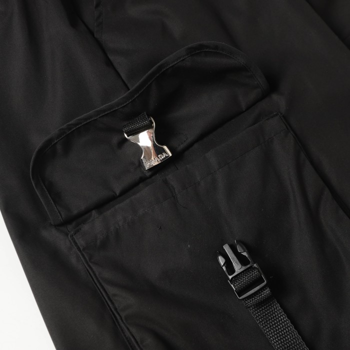 Prada Logo Plaque Shorts