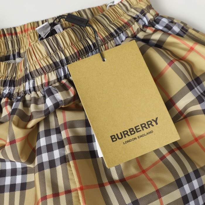 Burberry check-print Shorts
