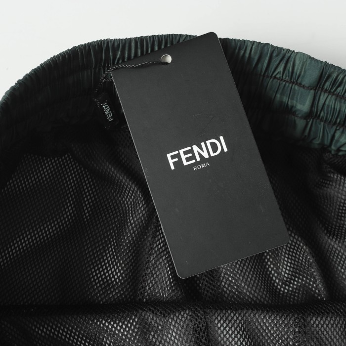 Fendi Swim Shorts Technical fabric Black