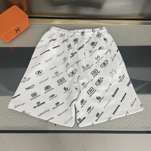 Balenciaga Logo Print Shorts