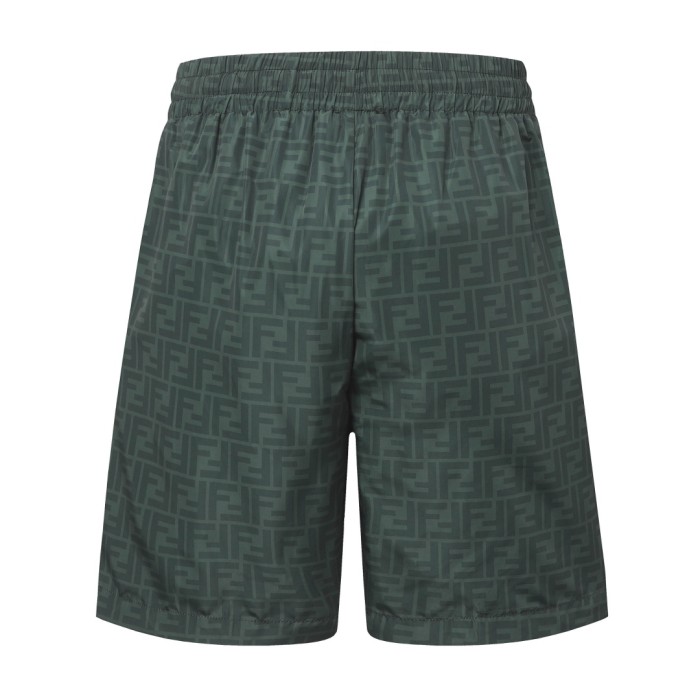 Fendi Swim Shorts Technical fabric Black