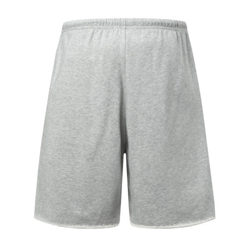 CELINE HOMME Straight-Leg Logo-Embroidered Cotton Shorts