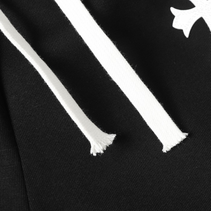 Chrome Hearts Embroidered Leather LOGO Shorts