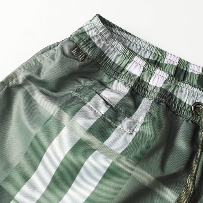 Burberry Martin Swim Shorts in Green