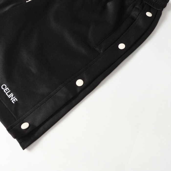 CELINE Embroidered Shorts