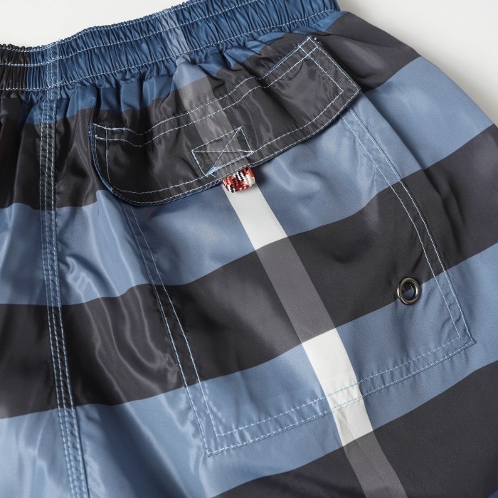 Burberry Checked Swim Shorts