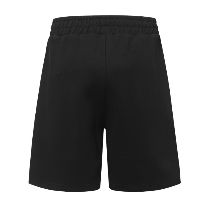 Balenciaga - Black Cotton Logo Shorts