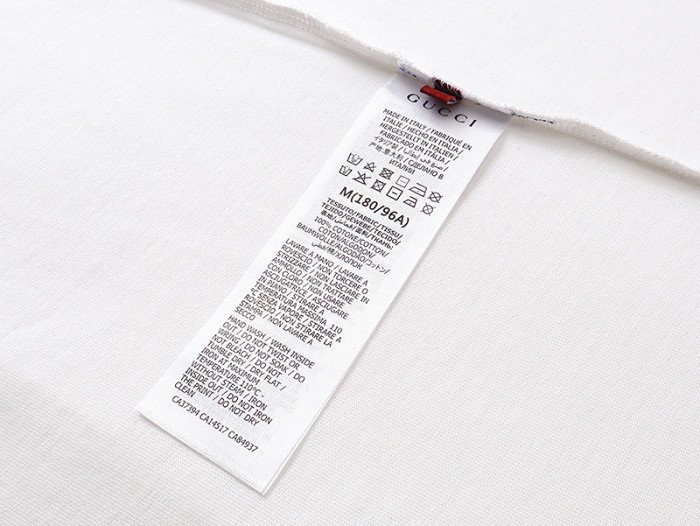 Gucci Printed Cotton Jersey T-Shirt In White