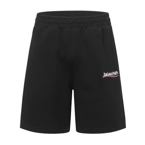 Balenciaga - Black Cotton Logo Shorts