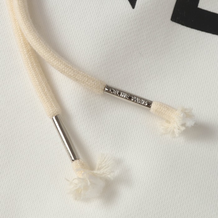 Celine Wide-leg Logo-print Cotton-Jersey Drawstring Shorts