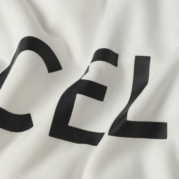 Celine Wide-leg Logo-print Cotton-Jersey Drawstring Shorts
