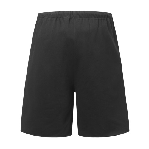 Celine Wide-leg Logo-print Cotton-Jersey Drawstring Shorts