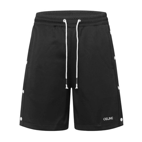 CELINE Embroidered Shorts