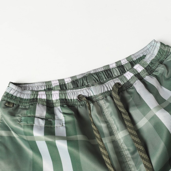 Burberry Martin Swim Shorts in Green