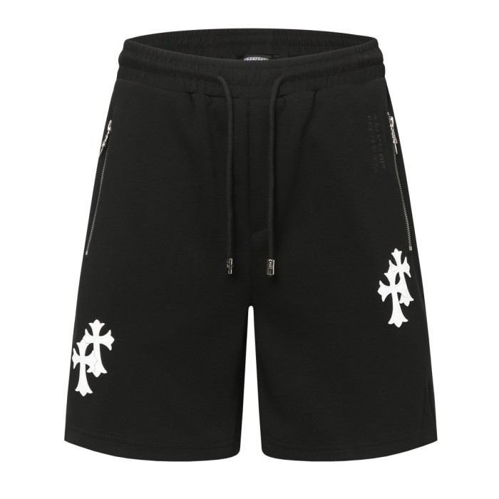 CHROME HEARTS 1OF1 VIP SPECIAL ORDER FRENCH TERRY PATCHED SHORTS