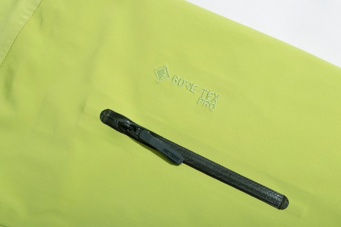 Arc'teryx Alpha Sv Waterproof Shell Jacket In Yellow
