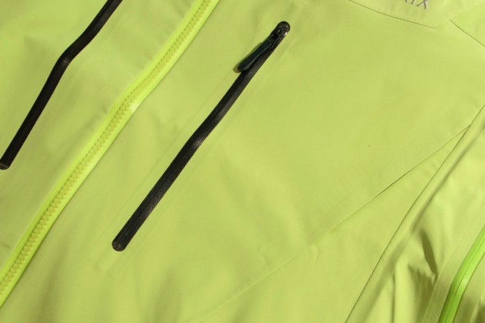 Arc'teryx Alpha Sv Waterproof Shell Jacket In Yellow