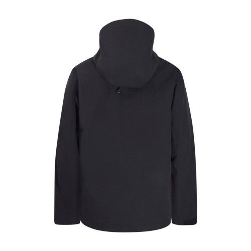 Arc'teryx Alpha Sv Zip-up Hooded Jacket In Black