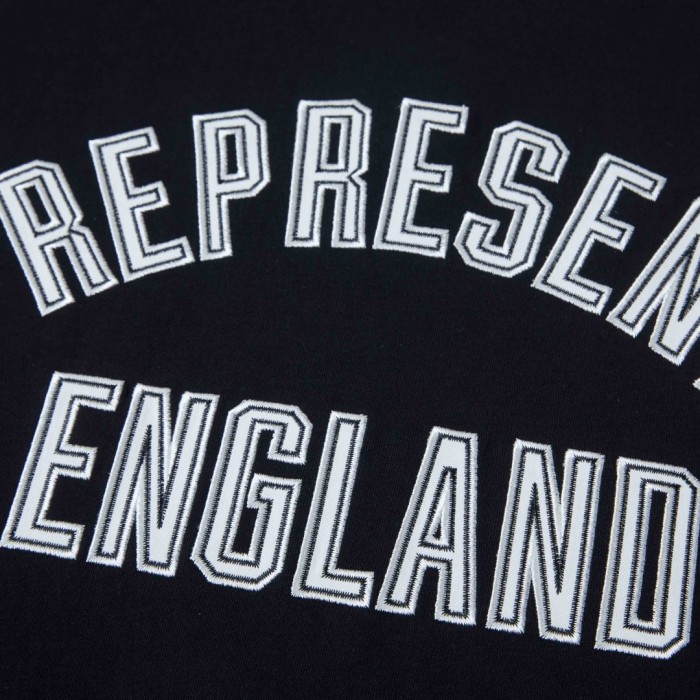 REPRESENT ENGLAND APPLIQUE T-SHIRT