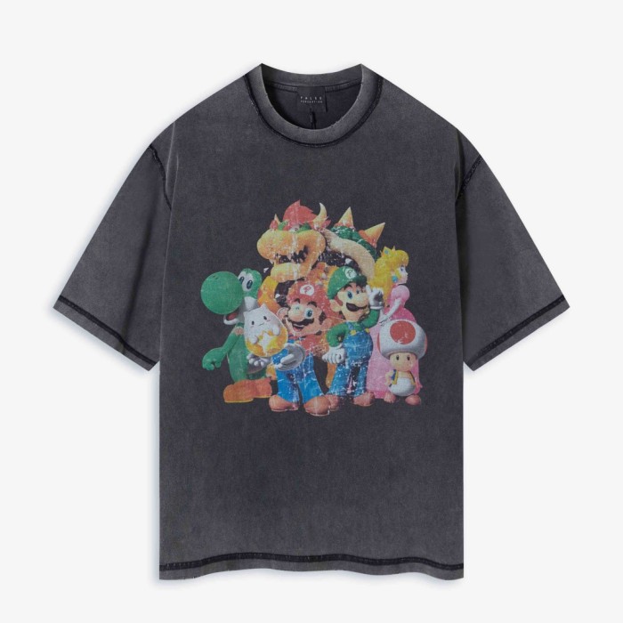 FALSE PERCEPTION Super Mario Bros. Tee