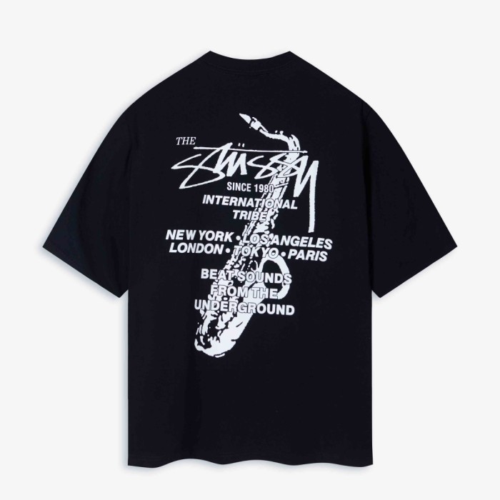 Stussy FW24 BEAT SOUNDS TEE PIGMENT DYED