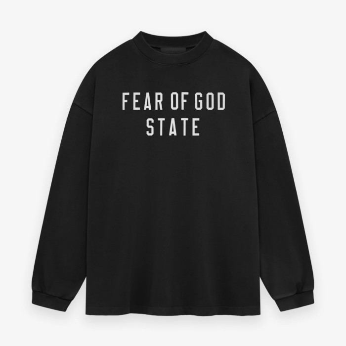 Fear of God Heavy Longsleeve Tee - Lavender