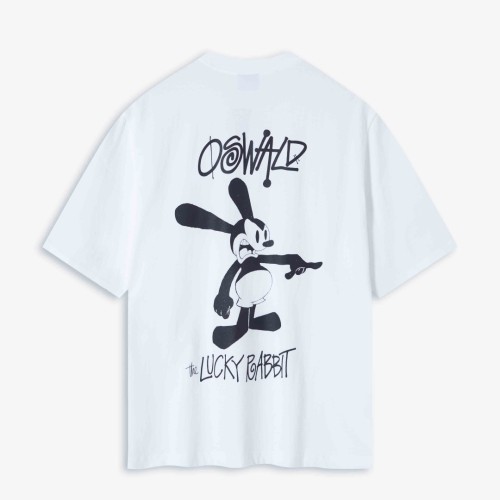 Stussy × DISNEY OSWALD THE LUCKY RABBIT TEE