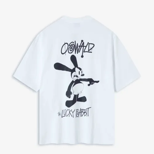 Stussy × DISNEY OSWALD THE LUCKY RABBIT TEE