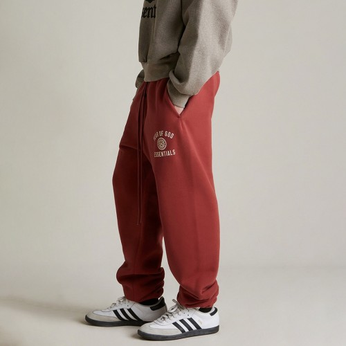 Fear of God Essentials Crimson University Fleece Sweatpants