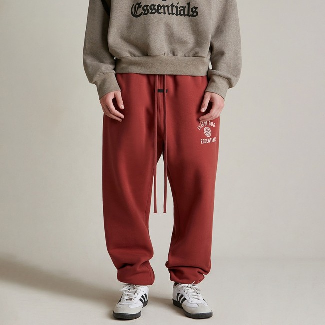 Fear of God Essentials Crimson University Fleece Sweatpants