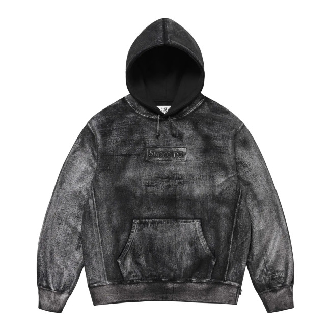 SUPREME MM6 MAISON MARGIELA FOIL BOX LOGO HOODIE