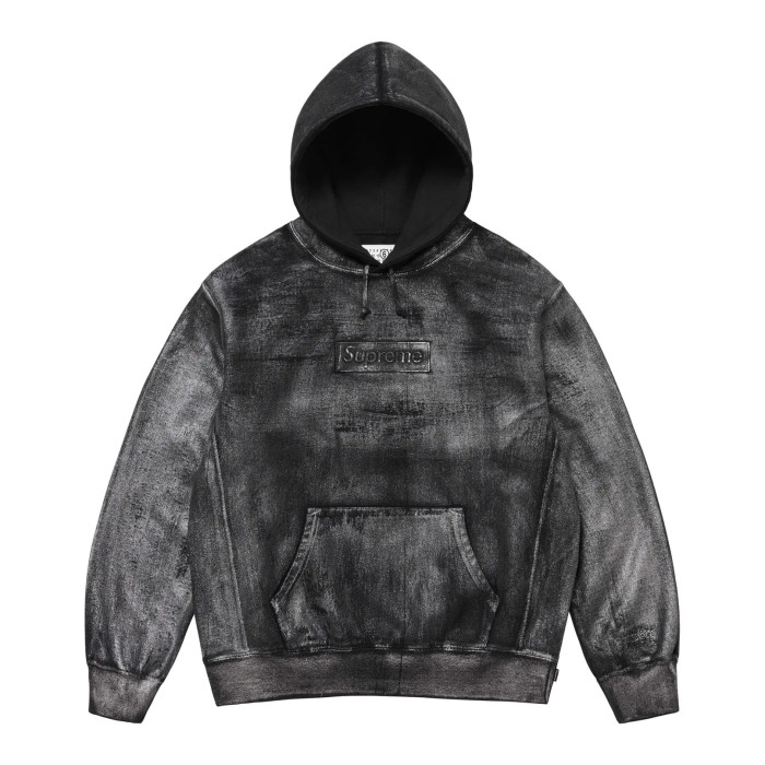 SUPREME MM6 MAISON MARGIELA FOIL BOX LOGO HOODIE