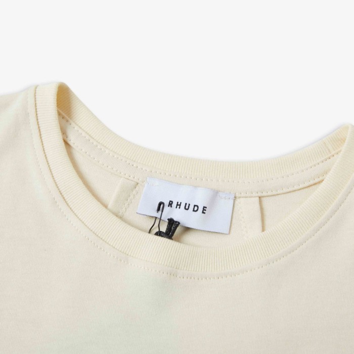 Rhude WARNING LOGO T-SHIRT