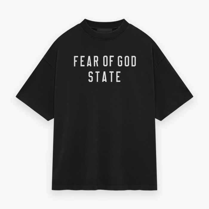 Fear of God Essentials Crimson Heavy T-Shirt