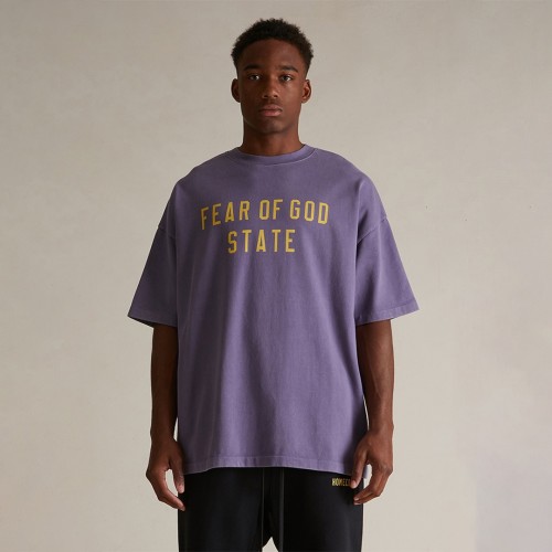 Fear of God Essentials Crimson Heavy T-Shirt