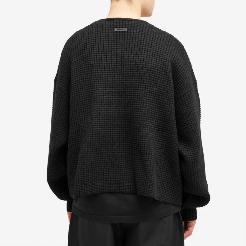 Fear of God Essentials Heavyweight Waffle Cardigan