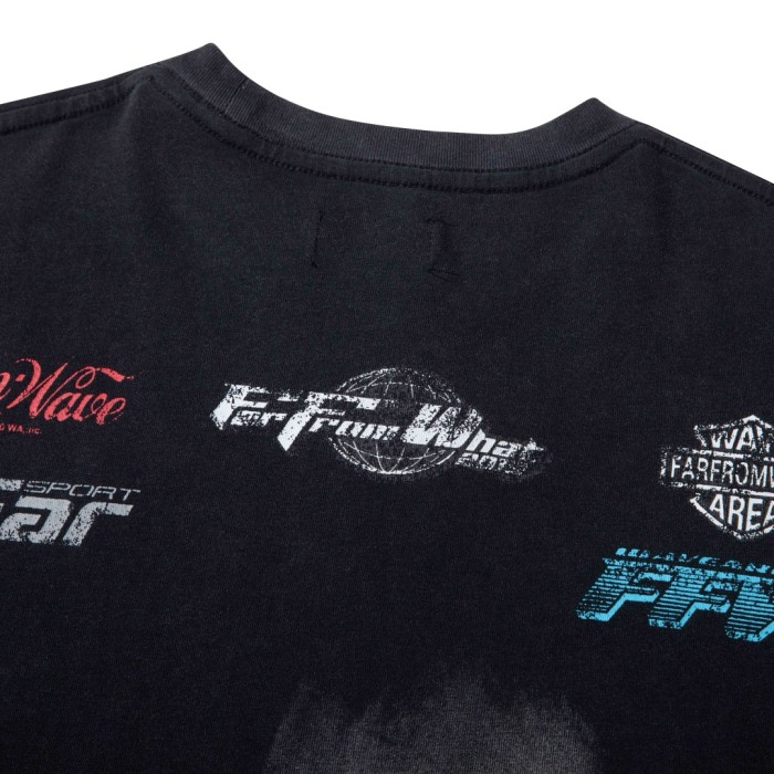 FAR.ARCHIVE WASHED SPONSOR LOGO T-SHIRTS
