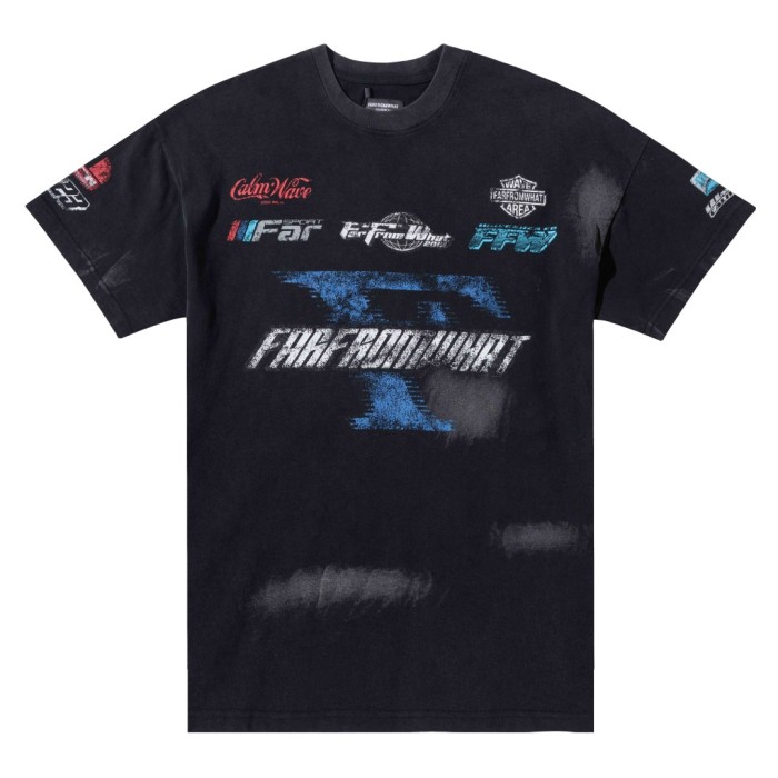 FAR.ARCHIVE WASHED SPONSOR LOGO T-SHIRTS