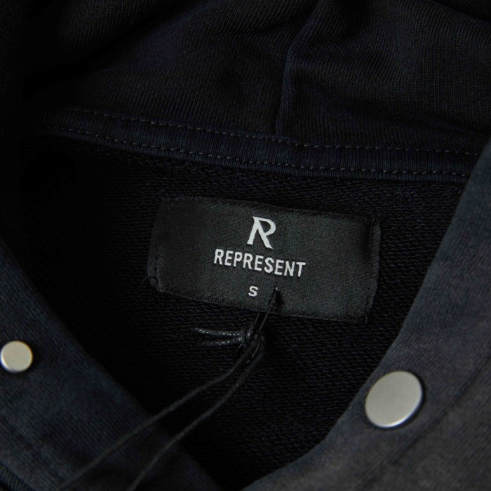 REPRESENT X BELSTAFF FLAME PHOENIX VINTAGE HOODIE