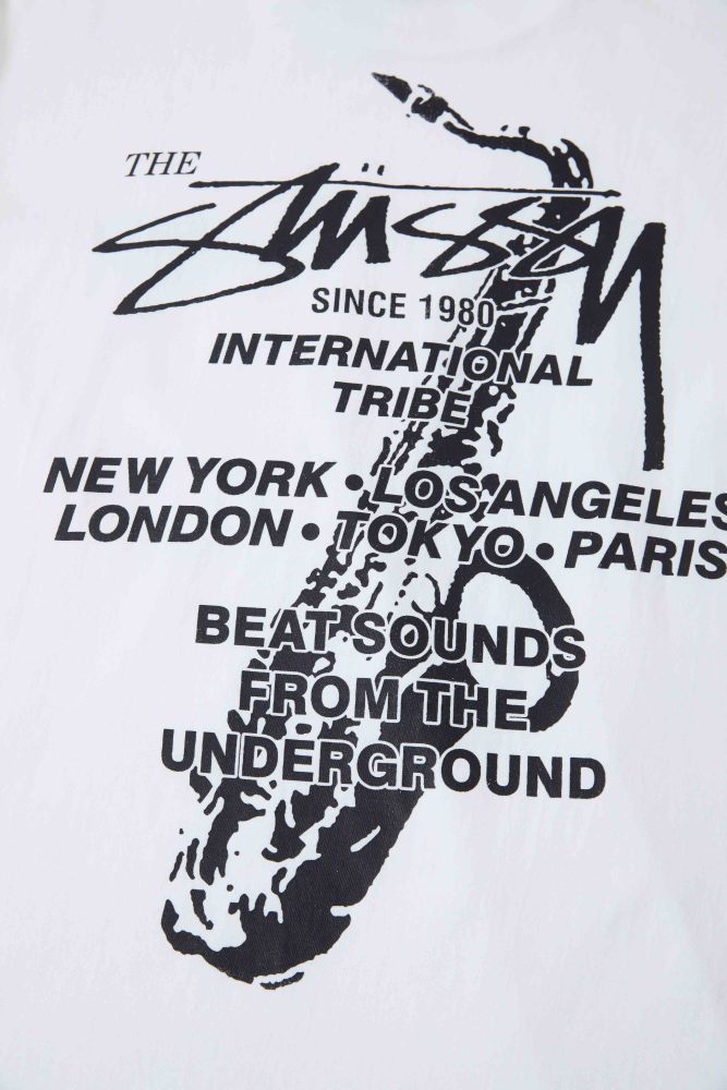 Stussy FW24 BEAT SOUNDS TEE PIGMENT DYED