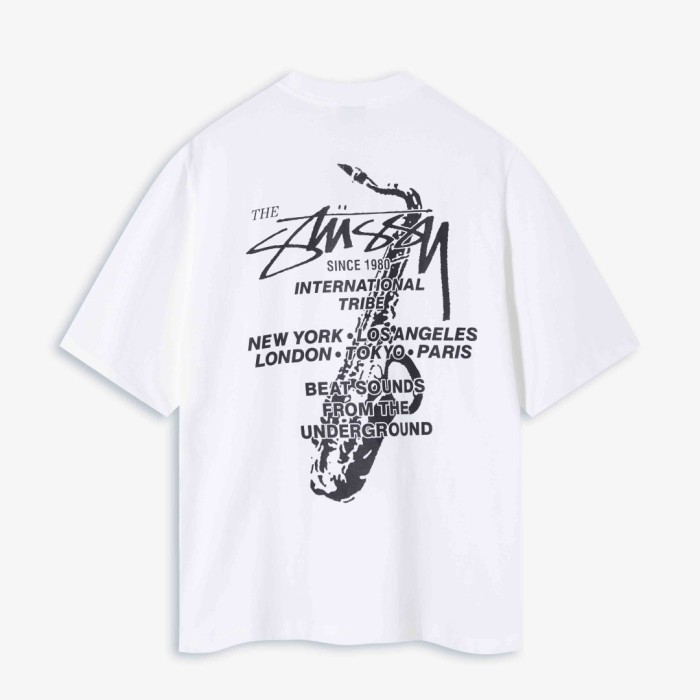 Stussy FW24 BEAT SOUNDS TEE PIGMENT DYED