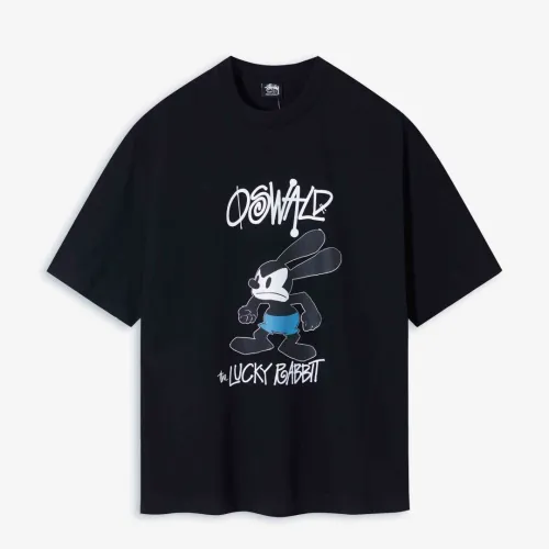 Stussy × DISNEY OSWALD THE LUCKY RABBIT TEE